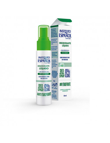 Spray desodorante líquido ANTI IRRITAÇÃO 50 ml