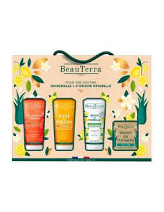 ÉTUI GEL DOUCHE ROUTINE NATURELLE ET SENSORIELLE 4 pcs