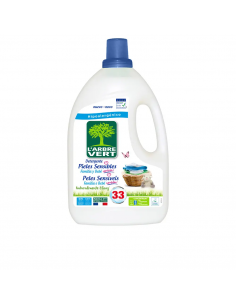 L& 39 ARBRE VERT lessive liquide peaux sensibles 1500 ml