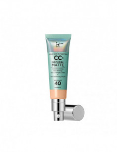 CC+ NATURAL MATTE base de maquillaje en crema SPF40 Light medium 32 ml