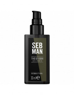SEBMAN THE GROOM Óleo para cabelo e barba 30 ml