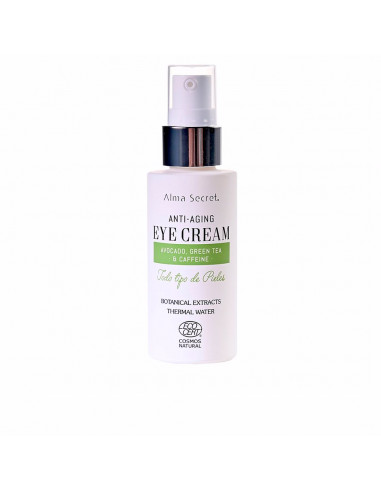 EYE CREAM antiedad con aguacate, té verde & cafeína botanical extracts 30 ml