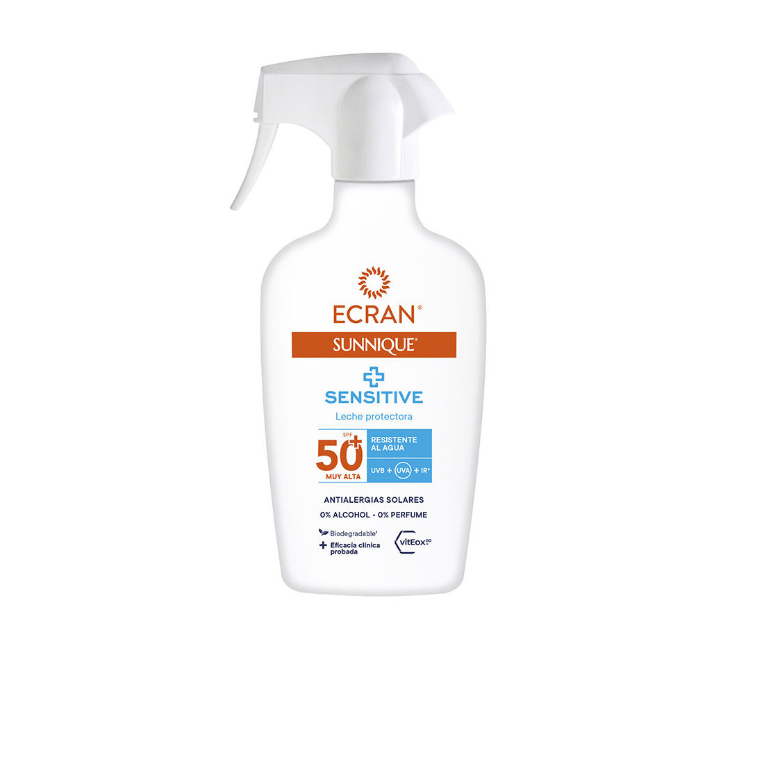 ECRAN SUNNIQUE SENSITIVE pistola SPF50+ 270 ml