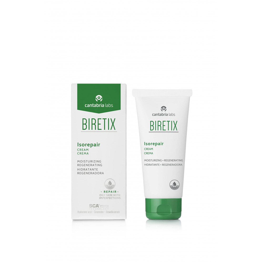 BIRETIX ISOREPAIR crema hidratante regeneradora 50 ml