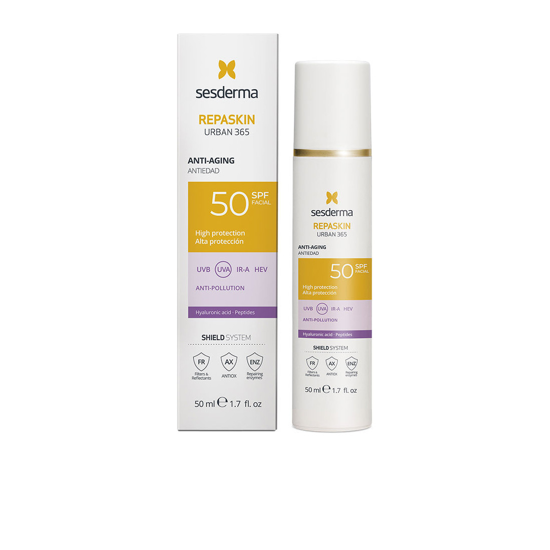 REPASKIN URBAN 365 photoprotecteur anti-âge SPF50 50 ml