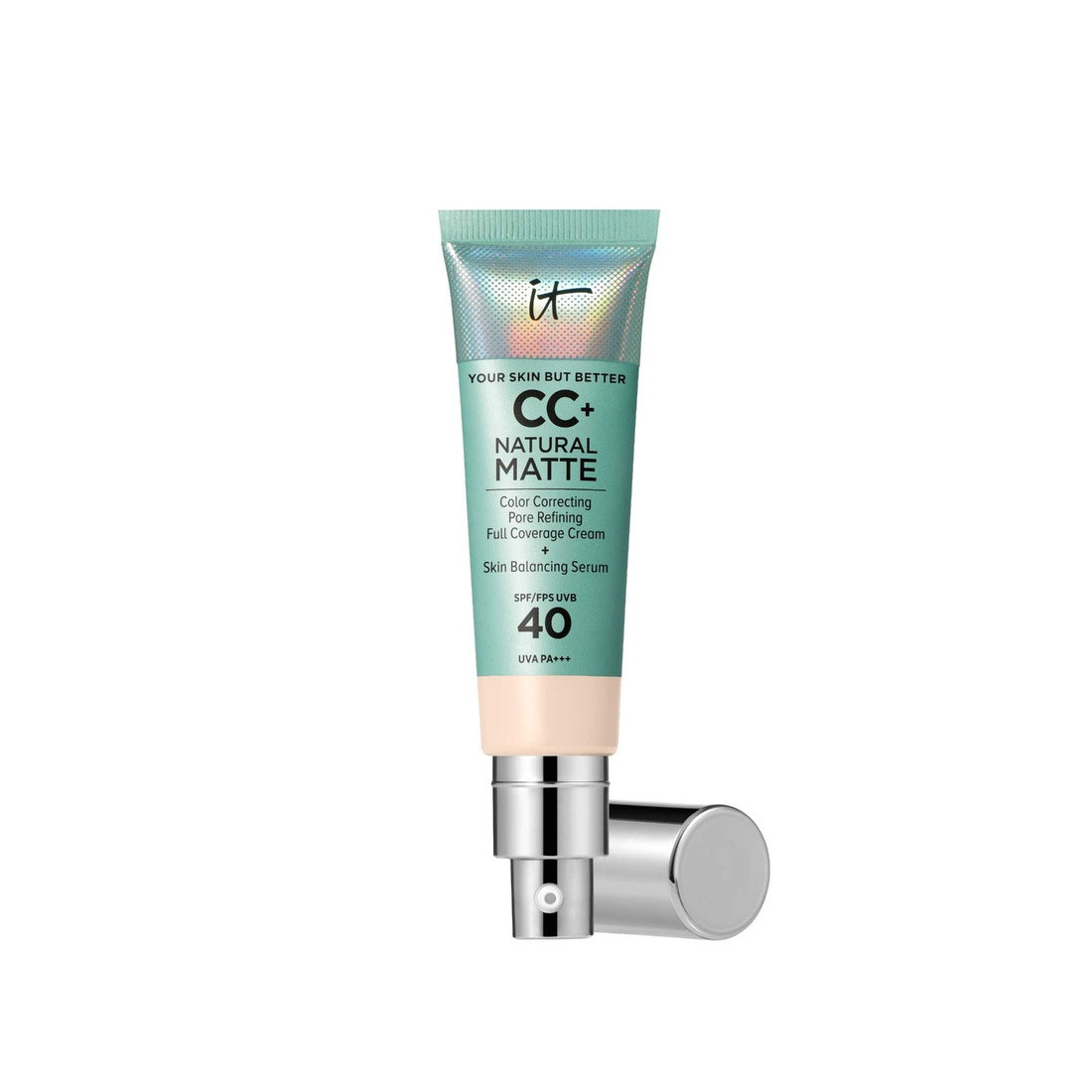 CC+ NATURAL MATTE base de maquillaje en crema SPF40 Fair porcelaine 32 ml