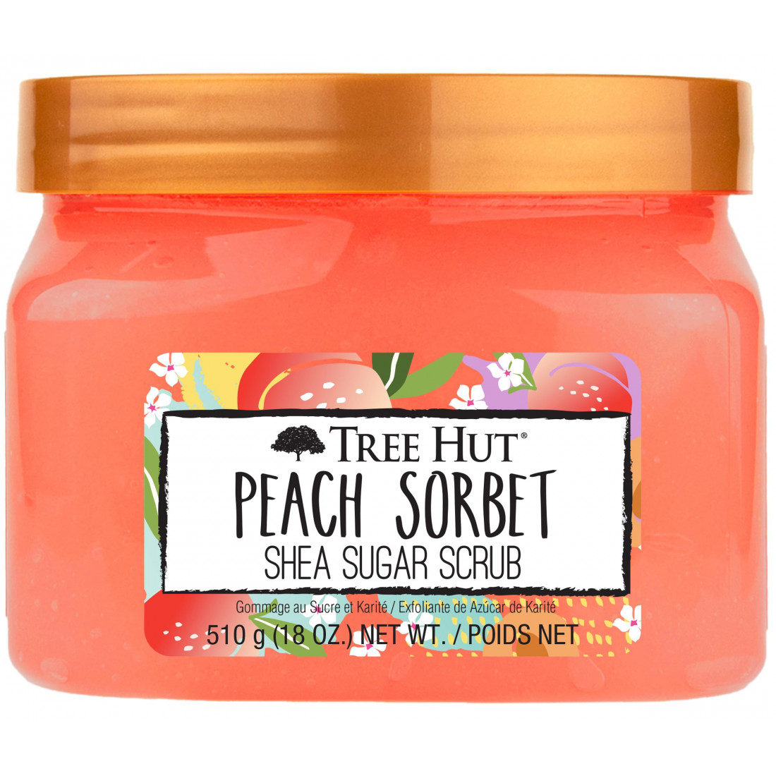 Scrub allo zucchero sorbetto alla pesca 510 gr