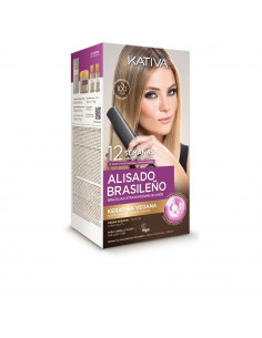 KATIVA PROFESIONAL ALISADO BRASILENO PRO BLONDE ESTUCHE 6 pz