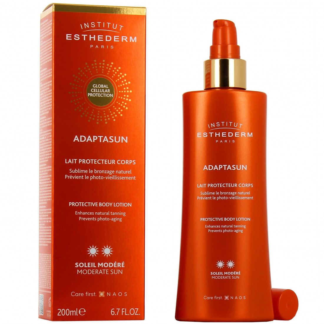 ADAPTASUN latte corpo sole moderato 200 ml