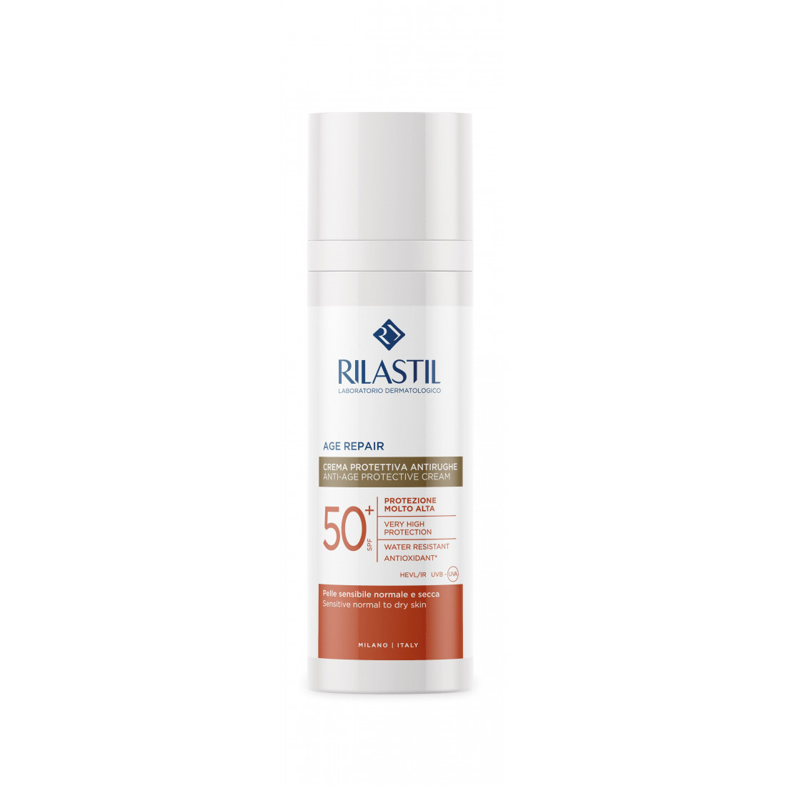 SUN SYSTEM age repair crema protectora antiarrugas SPF50+ 50 ml