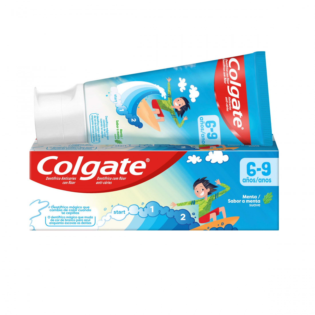 Colgate INFANTIL 6 a 9 anos pasta de dentes com menta fresca 50 ml