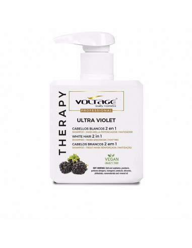 THERAPY ULTRA VIOLET cabellos blancos 2 en 1 champú-mascarilla 500 ml