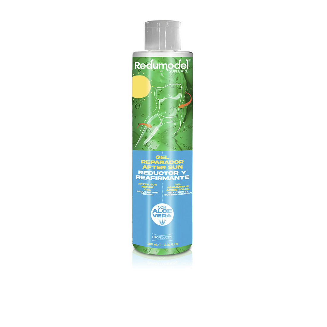 SUN CARE gel reparador pós-sol redutor e reafirmante 200 ml