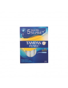 TAMPAX PEARL tampón regular 20 uds