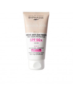 CREMA FACIAL antiedad con color SPF50+ light 50 ml