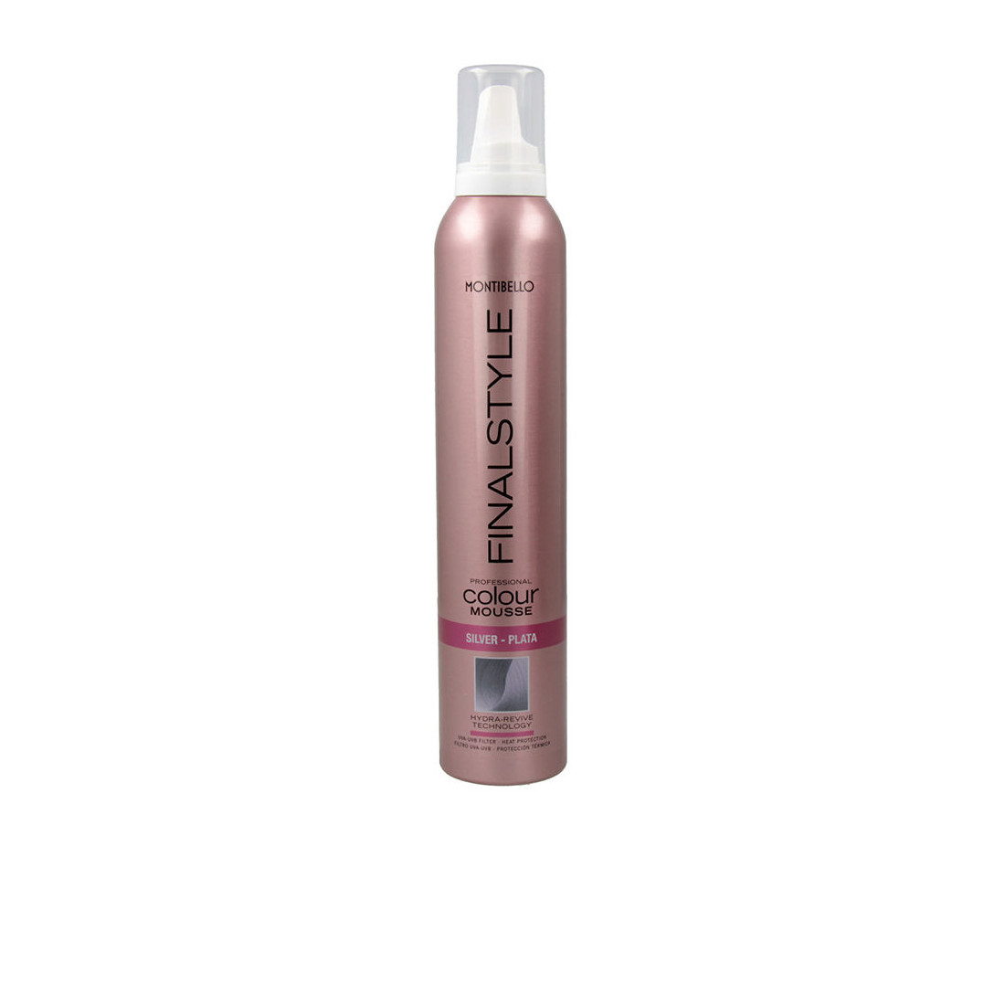 Peinture mousse FINALSTYLE argent 320 ml