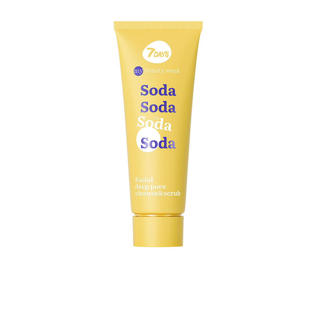 SODA limpeza e esfoliação facial profunda dos poros 80 ml