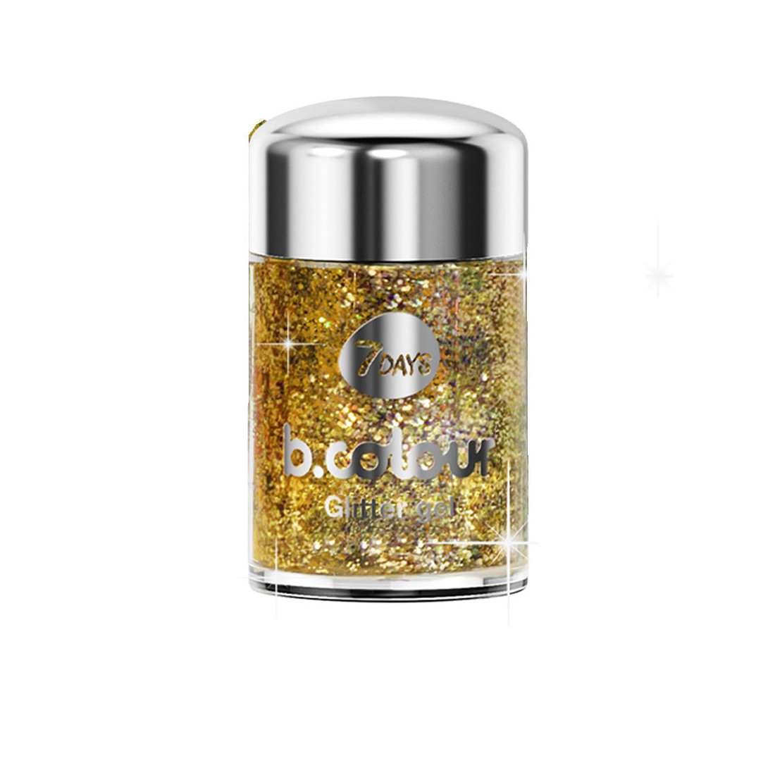 B.COLOUR WE gel glitter facial e corporal mini 01-holiday crush 10 gr