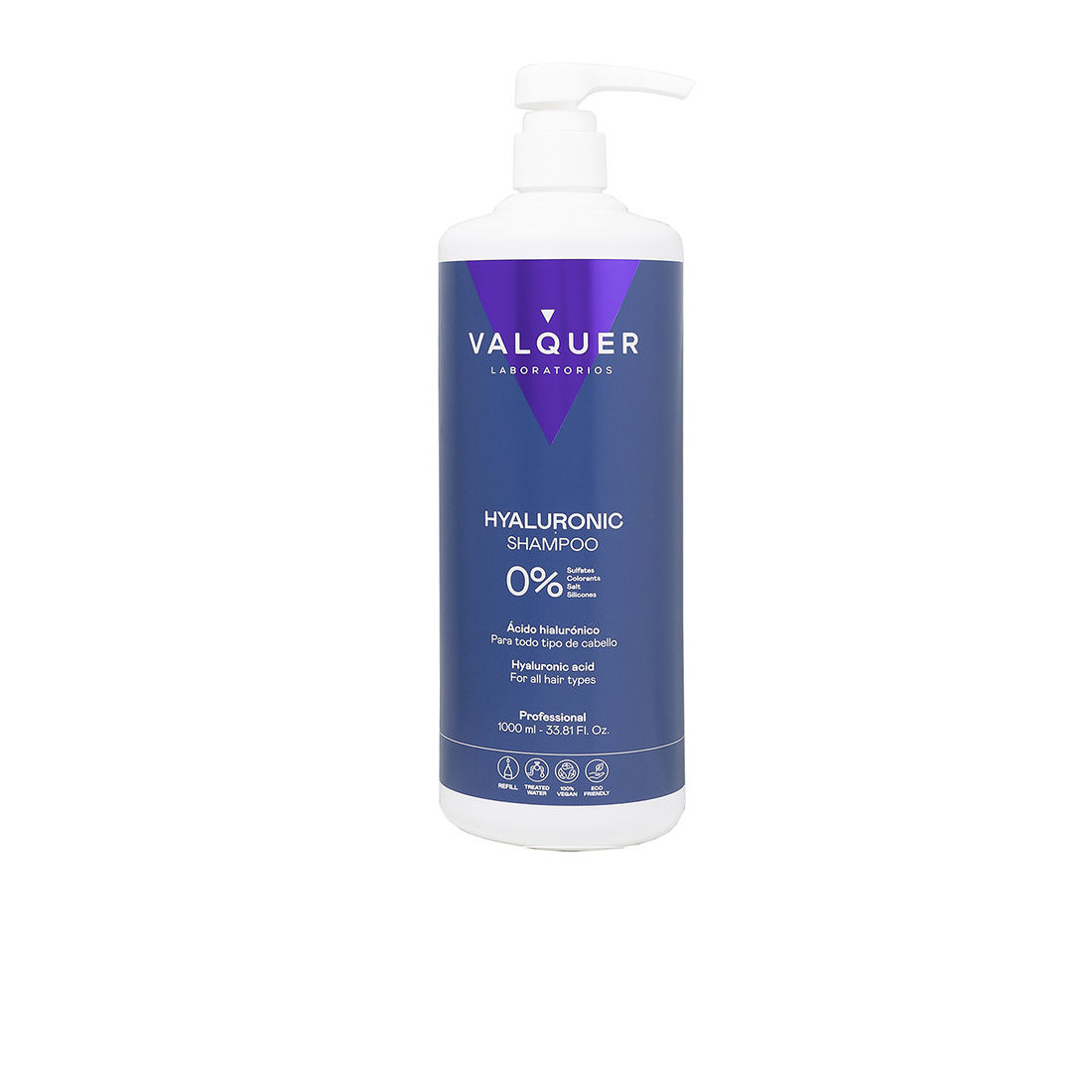 Shampoo HYALURONIC 0% ácido hialurônico 1000 ml