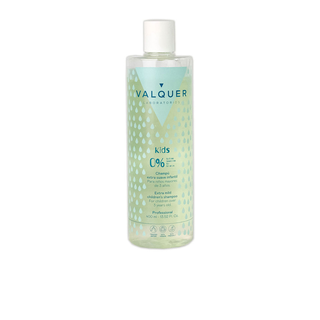 KIDS 0% shampoo infantil extra suave 400 ml