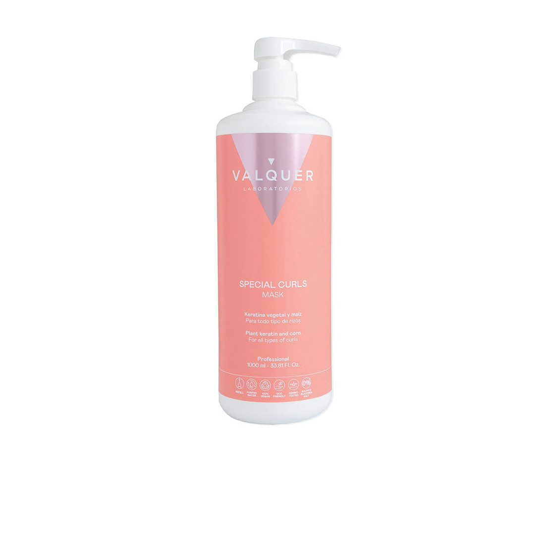 SPECIAL CURLS MASK masque à la kératine végétale et maïs 975 ml