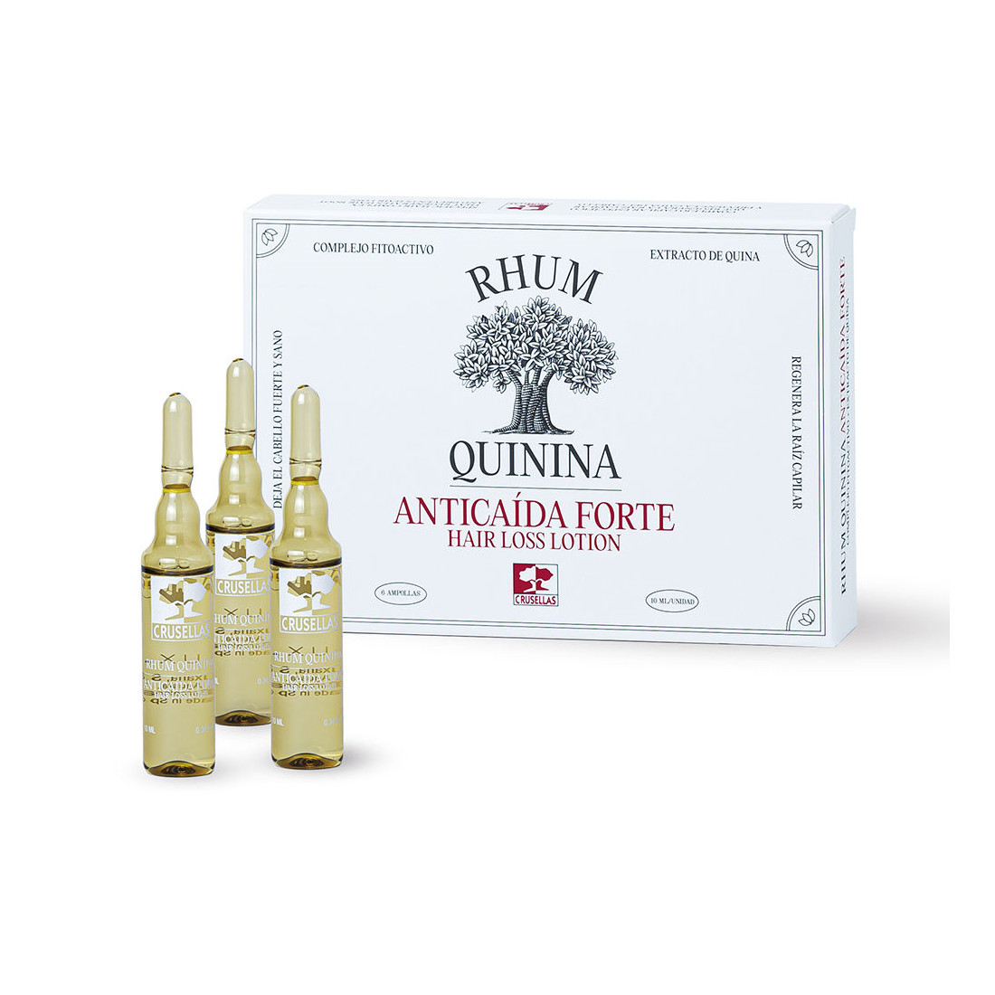 RHUM CHININO anticaduta capelli forte 6 x 10 ml