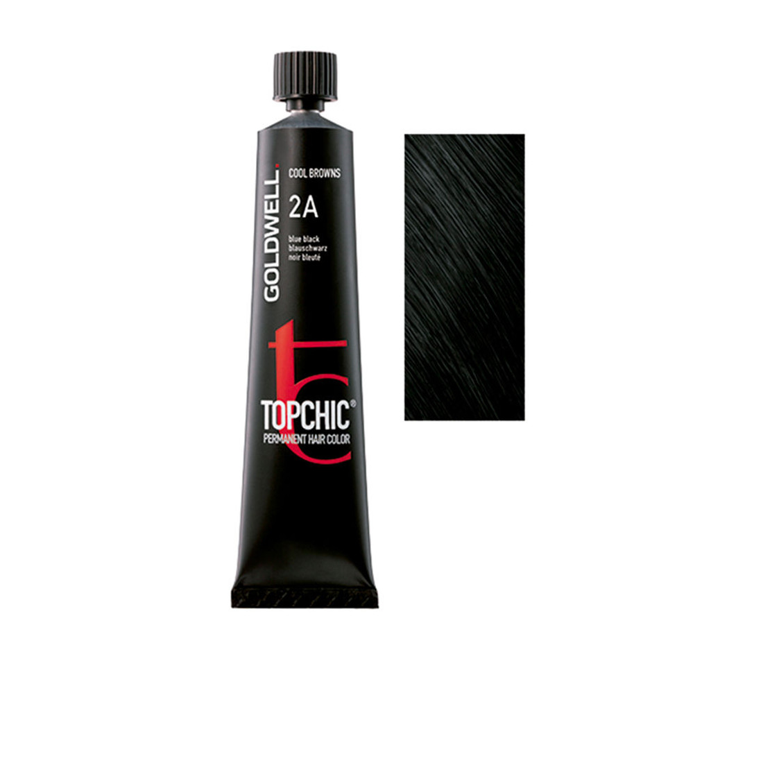 TOPCHIC permanent hair color 2A 60 ml