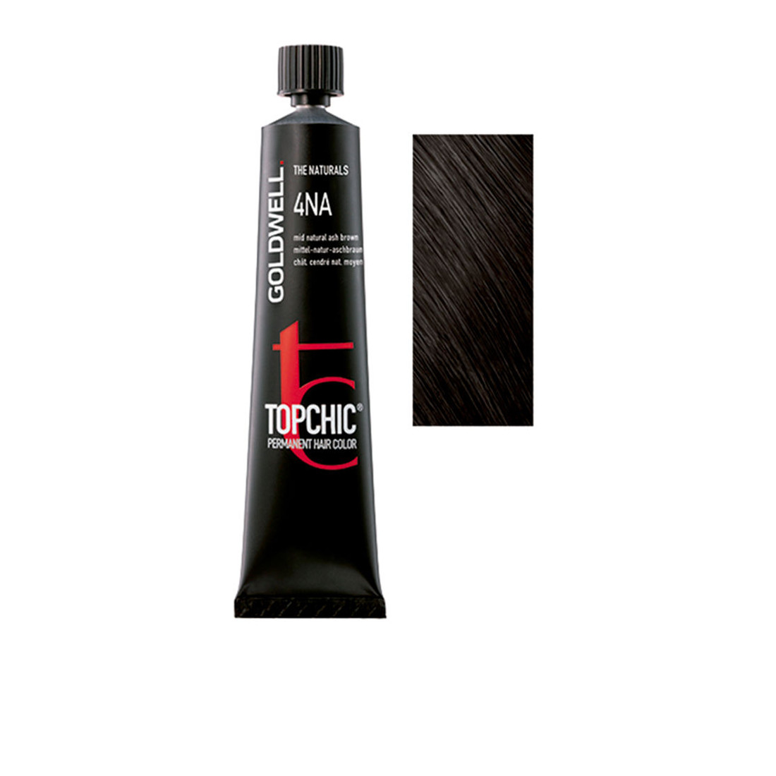 TOPCHIC permanent hair color 4NA 60 ml