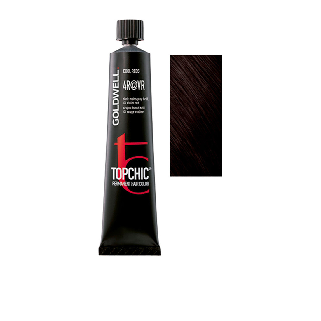 TOPCHIC permanent hair color 4R@VR 60 ml