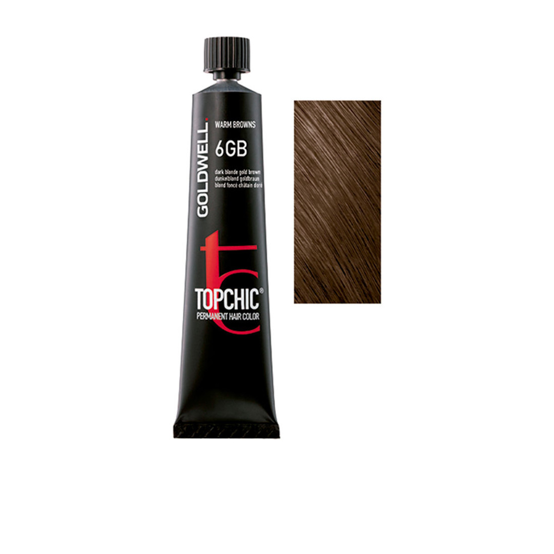 TOPCHIC permanent hair color 6GB 60 ml