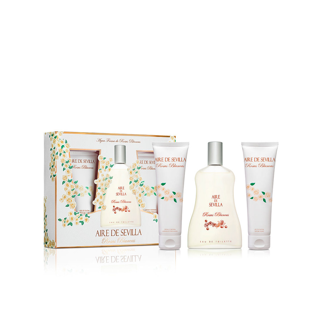 AIRE DE SEVILLE ROSES BLANCHES COFFRET 3 pcs