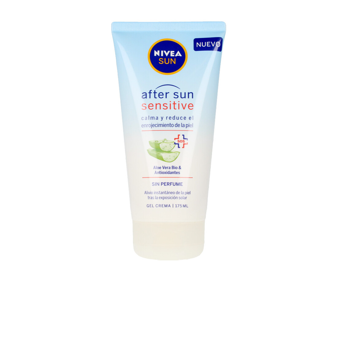 SUN AFTER SUN SENSITIVE gel crema sin parfum 175 ml