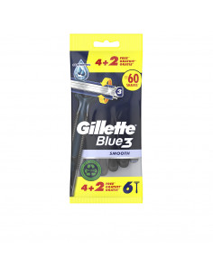 Lametta da barba usa e getta BLUE 3 6 u