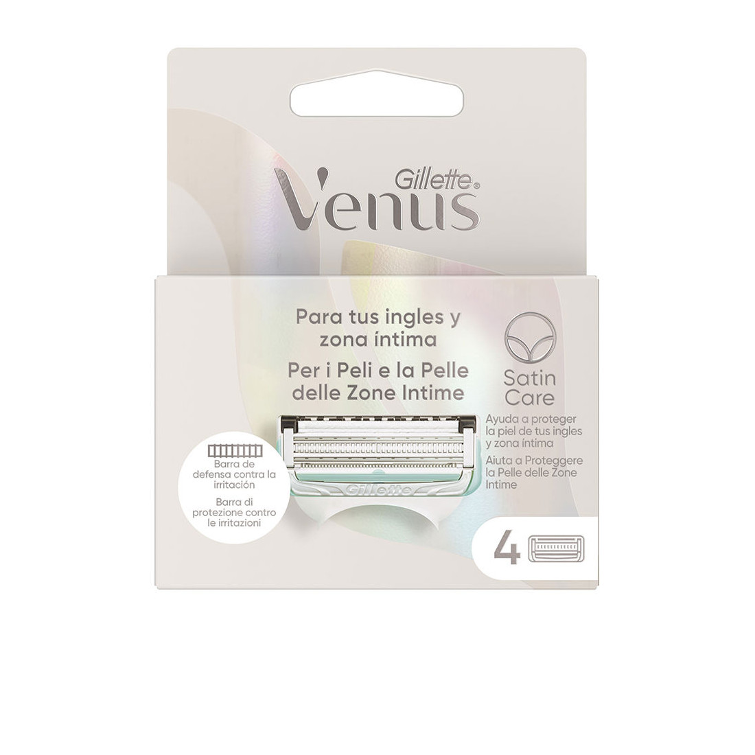 Carregador VENUS INTIMA 4 peças de reposição