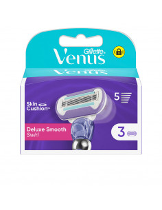 Carregador VENUS SWIRL SMOOTH 3 peças de reposição