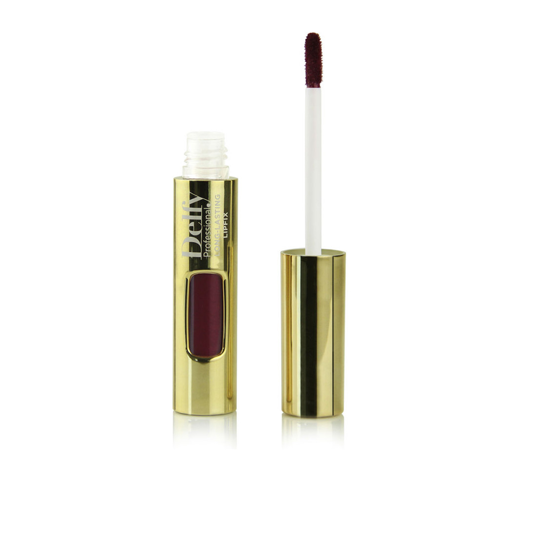 LIPFIX GOLD flüssiger Lippenstift Marsala Glitzer 8 gr