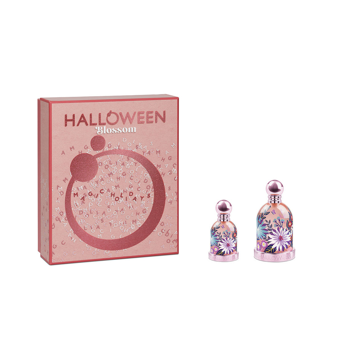 COFFRET FLEURS D& 39 HALLOWEEN 2 pcs