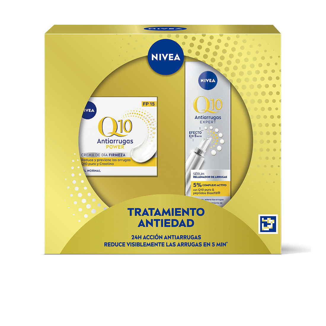 COFFRET TRAITEMENT ANTI-ÂGE Q10 2 pcs