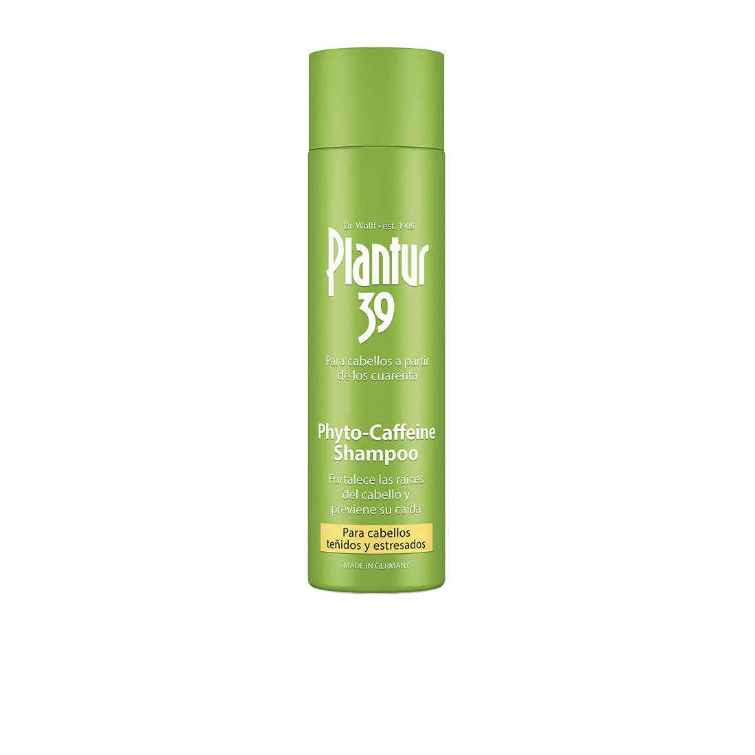 Shampoo PHYTO-CAFFEINE para cabelos tingidos e estressados 250 ml