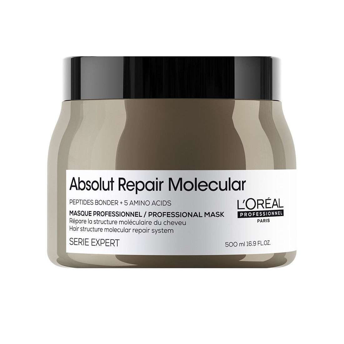 ABSOLUT REPAIR MOLECULAR máscara profissional reparadora sem enxágue para cabelos danificados 500 ml