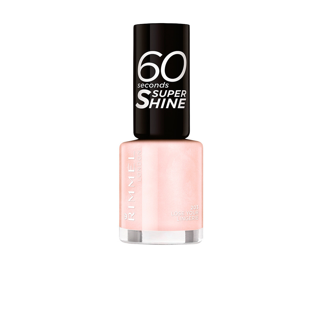 60 SECONDS SUPER SHINE esmalte de uñas 203-lose your lingerie 8 ml