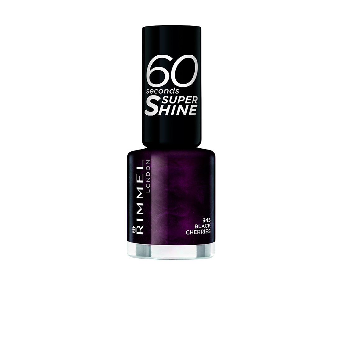 Vernis à ongles 60 SECONDS SUPER SHINE 345-cerises noires 8 ml