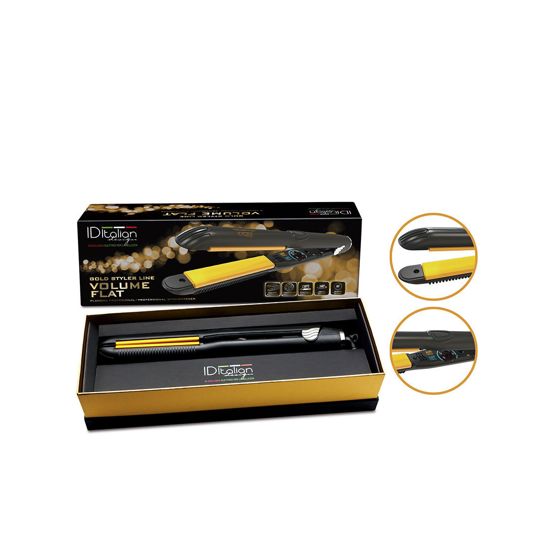 VOLUME FLAT styler gold 1 u