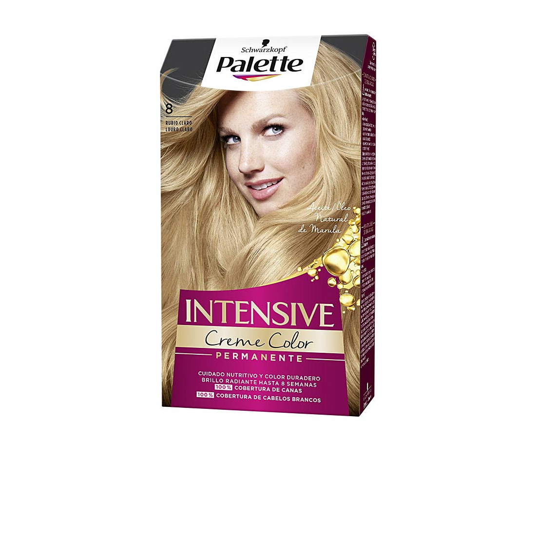 PALETTE INTENSIVE tinte 8-rubio claro 1 u