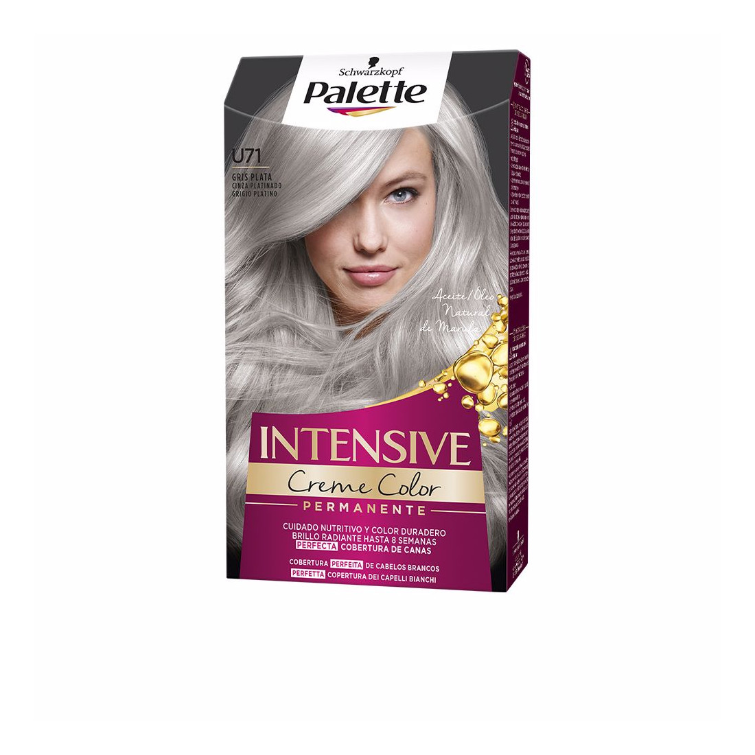 PALETTE INTENSIVE tinte U71-gris plata