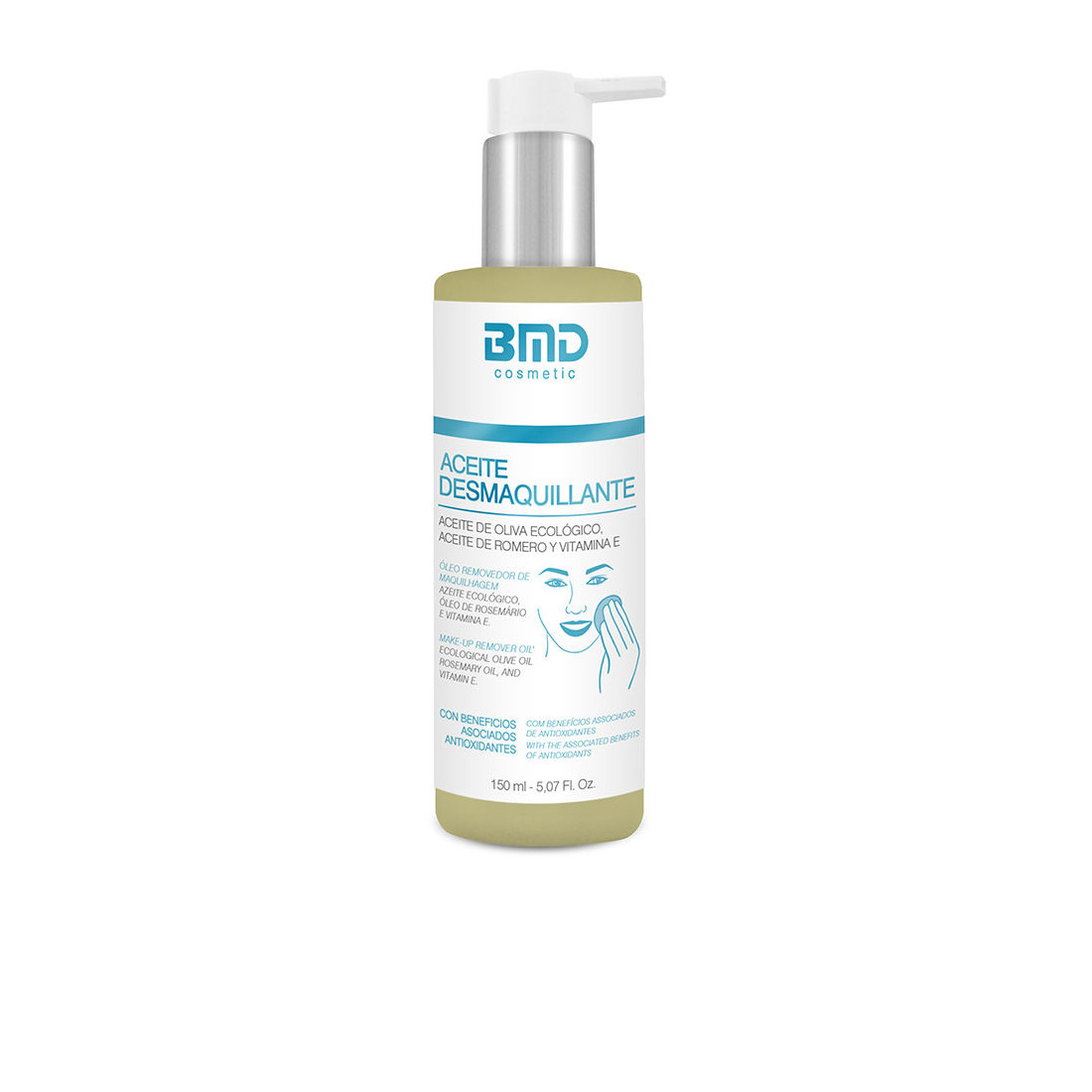 ÓLEO DE REMOÇÃO DE MAQUIAGEM azeite 150 ml