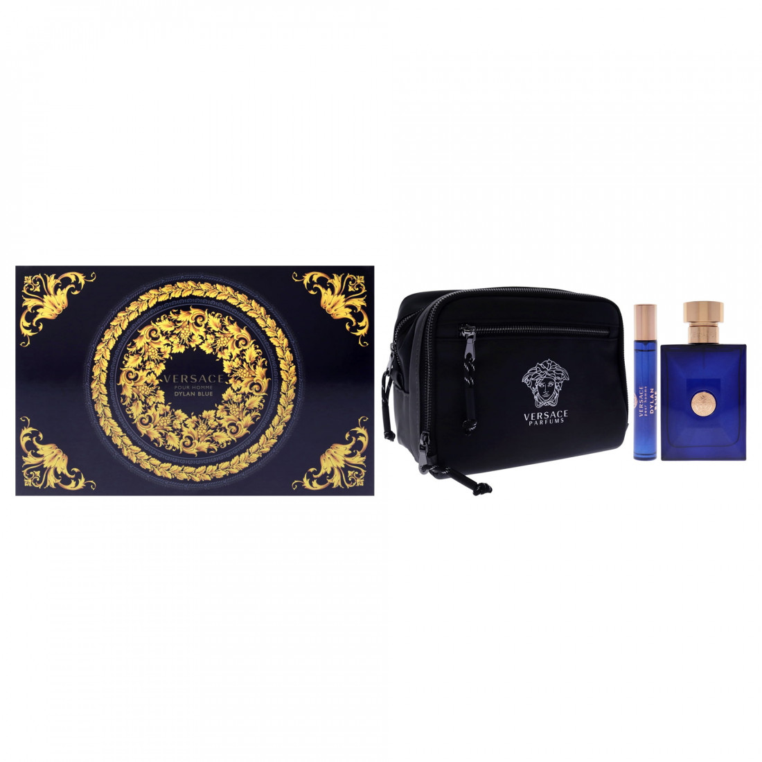 Versace Coffret Dylan Blue pour hommes Parfums 3 pièces