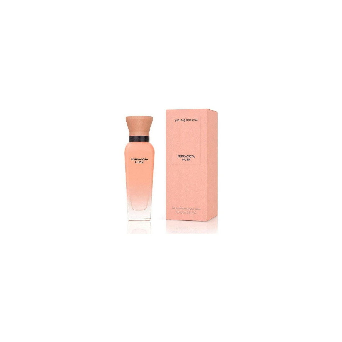 Adolfo Domínguez Terracota Musk Eau de Parfum Vaporisateur 60 ml - Parfum Féminin Évocateur et Envoûtant