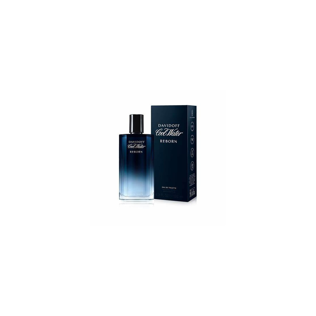 Davidoff COOL WATER REBORN Eau de Toilette Vaporisateur 125 ml - Parfum Masculin Frais et Énergique