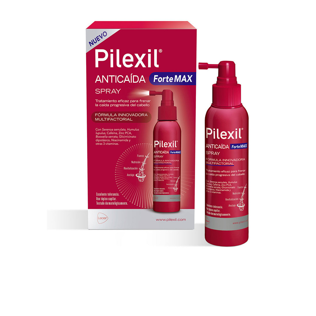 PILEXIL FORTE MAX Anti-Haarausfall-Spray 120 ml